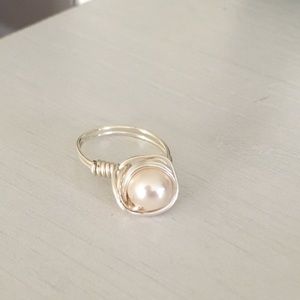 Handmade Pearl Ring
